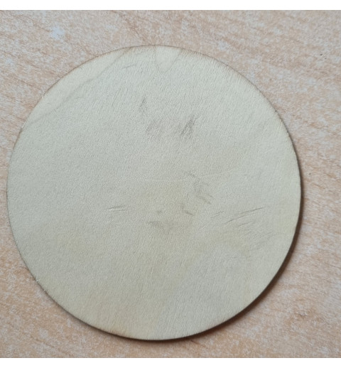 Holz Scheibe natur