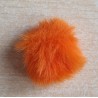 Kunstfell Bommel orange