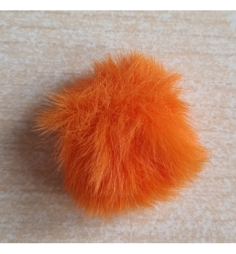 Kunstfell Bommel orange