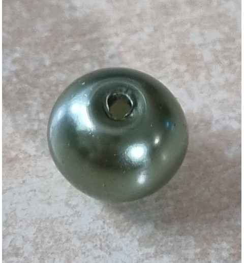 Wachsperle helle olive