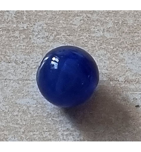 Kunststoff Perle blau