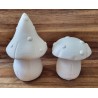 Beton Pilz weiss 1