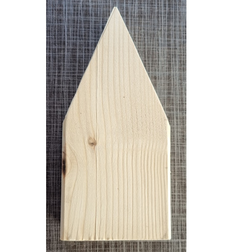 Holz Häuschen natur