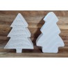 Beton Weihnachtsbäumchen 2 weiss