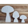 Beton Fliegenpilz 1 weiss