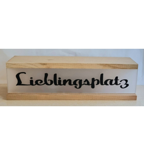 Led Lichterbalken  Lieblingsplatz