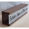 Led Lichterbalken "Schön,dass es Dich gibt "