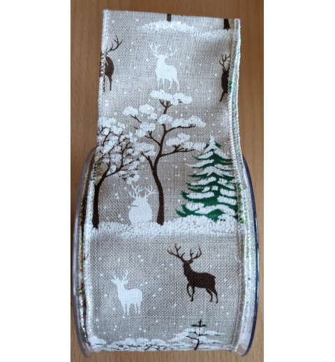 Deko Band Hirsch/Winterwald