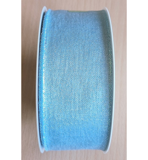 Deko Band Glitzer hellblau