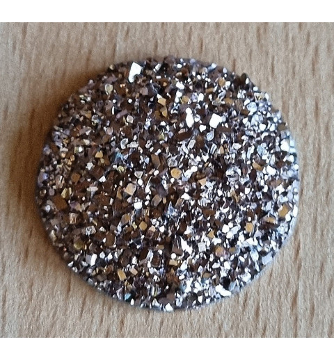 Deko Glitterstein bronze
