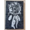 Filz Notizheft Traumfänger anthrazit/weiss
