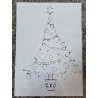 Schablone Weihnachtsbaum