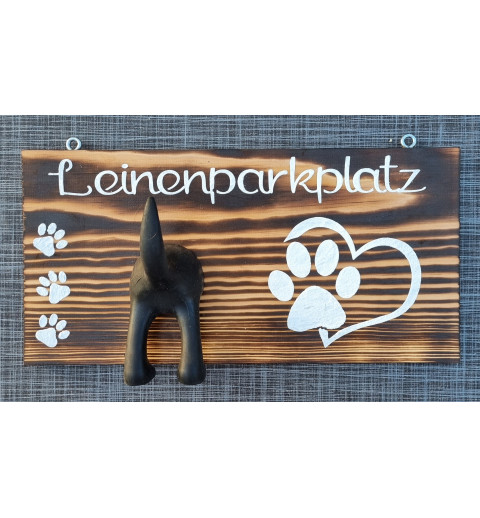 Leinenparkplatz  geflammt