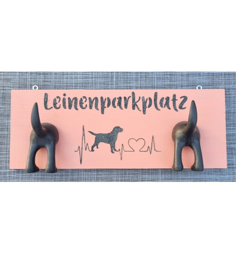 Leinenparkplatz terracotta