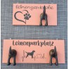 Leinengarderobe terracotta