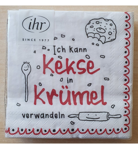Servietten Kekse