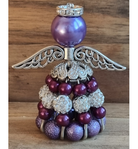 Sicherheitsnadel Engel violette