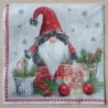 Serviette " Weihnachts Wichtel "