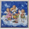 Serviette " Engelmädchen mit Geschenken "
