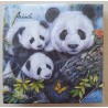 Servietten Pandas