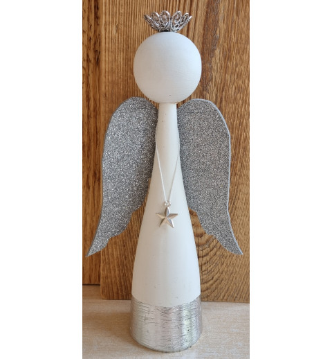 Raysin Engel weiss/silber