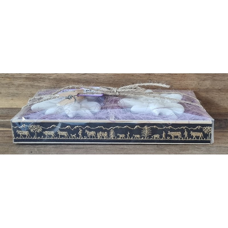 Edelweiss Set " Vo Härze " lila