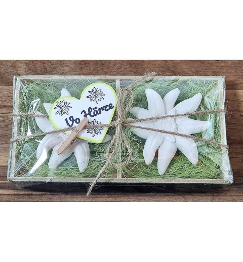 Edelweiss Set " Vo Härze " grün