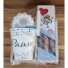 Tee Set " Pause " Band regenbogen