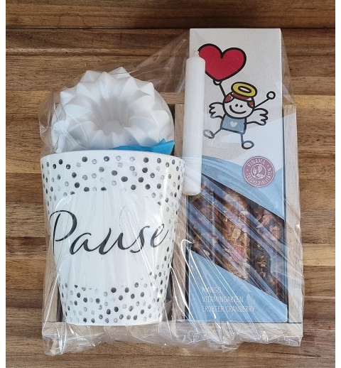 Tee Set " Pause " Band regenbogen