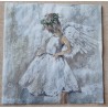 Serviette Engel Mädchen