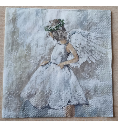 Serviette Engel Mädchen