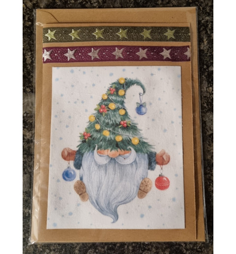 Karte  " Weihnachts-Wichtel "