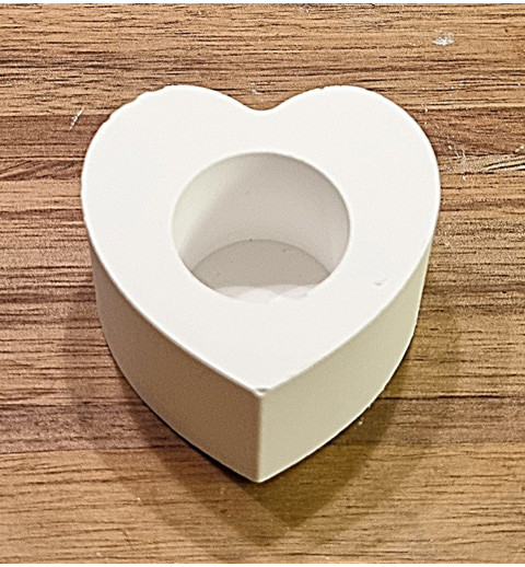 Beton Kerzenhalter Herz