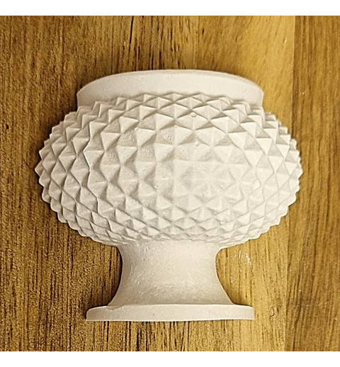 Beton Halbe Vase