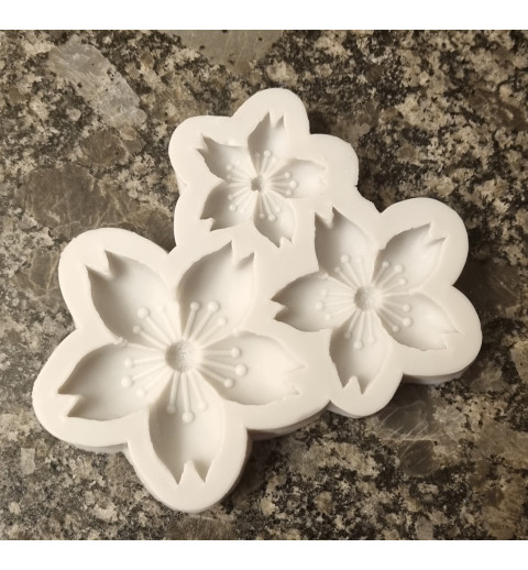 Silikonform  Blumen