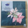 Servietten Weihnachtsstern rosa