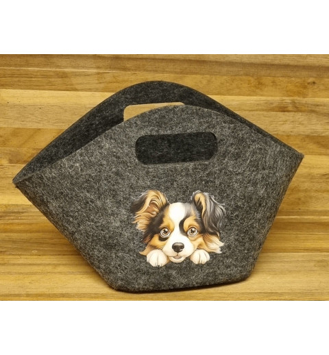 Filz Körbchen Hund