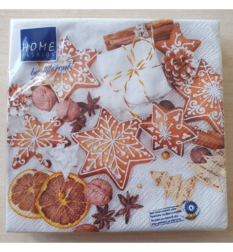 Servietten Weihnachts-Gewürze