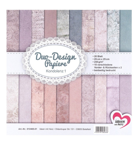 Duo Design Papier " Kondolen 1 "