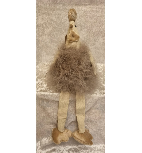Kantenhocker Huhn hellbraun