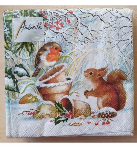 Servietten Eichhörnchen