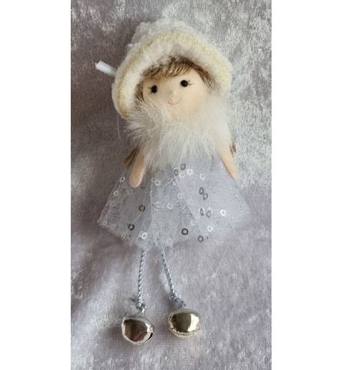 Püppchen weiss zum Hängen