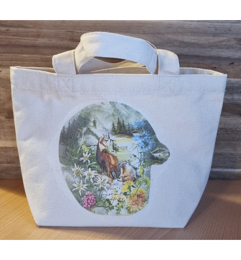 Tasche " Gams und Murmeltier "