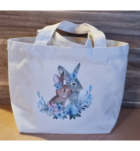 Tasche " Kaninchen blau "