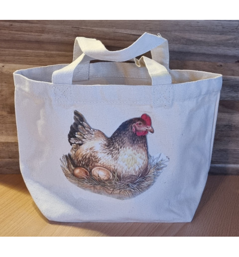 Tasche " Henne im Nest "