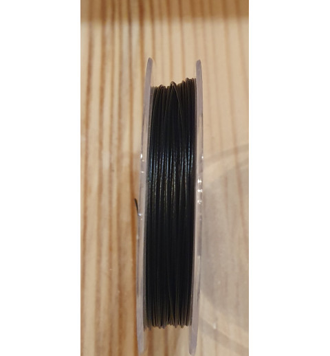 Schmuckdraht schwarz