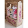 Wellness/Beauty Kistchen " Beauty Box "  von Herzen/pink
