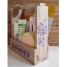 Wellness/Beauty Kistchen " Geniesse die kleinen...."  Herzen/violette