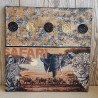 Bild " Safari " schwarz/bronze Töne