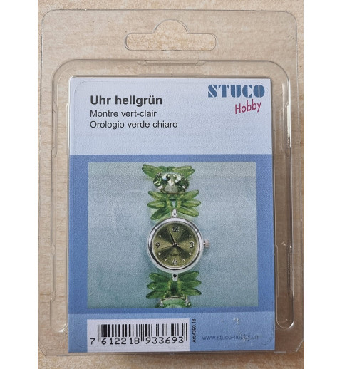 Armbanduhr Bastelset hellgrün